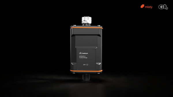Febris Indoor CO2-Sensor mit LED-Ampel zur drahtlosen Überwachung der Raumluftqualität über mioty®, mit Messung von CO₂, Temperatur, Luftfeuchte und Luftdruck