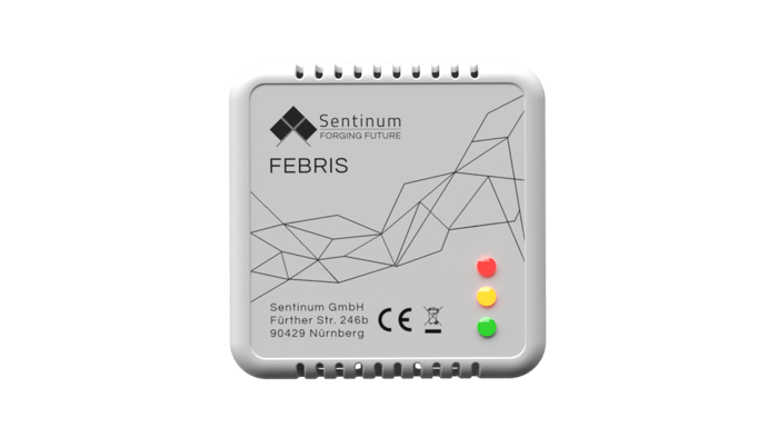 Febris CO2 Sensor für optimierte Luftqualität