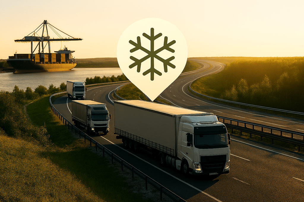 Kühlkettenüberwachung mit Juno IP67 TH – Medikamente und Lebensmittel im Kühlcontainer