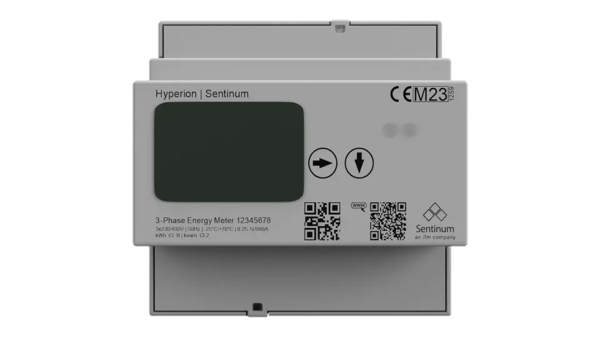 Hyperion Energiezähler LoRa Gerätefront Ansicht
