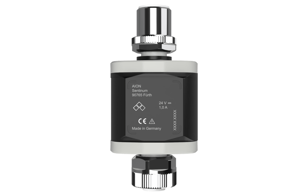 Aion IO-Link Adapter mit angeschlossenen Sensoren