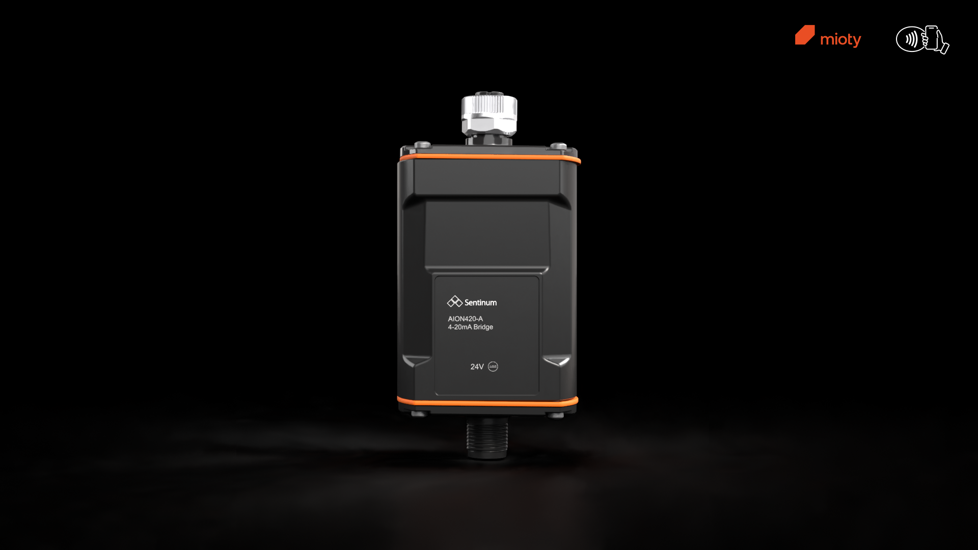 Febris Indoor CO2-Sensor mit LED-Ampel zur drahtlosen Überwachung der Raumluftqualität über mioty®, mit Messung von CO₂, Temperatur, Luftfeuchte und Luftdruck