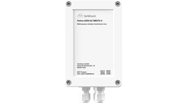 Helios Industrie‑Sensor mit M12‑Anschluss in freigestellter Produktdarstellung zur zuverlässigen Erfassung und Weitergabe von Prozess‑ und Maschinendaten in industriellen Anwendungen und Automatisierungsumgebungen.