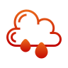Icône de nuage de pluie