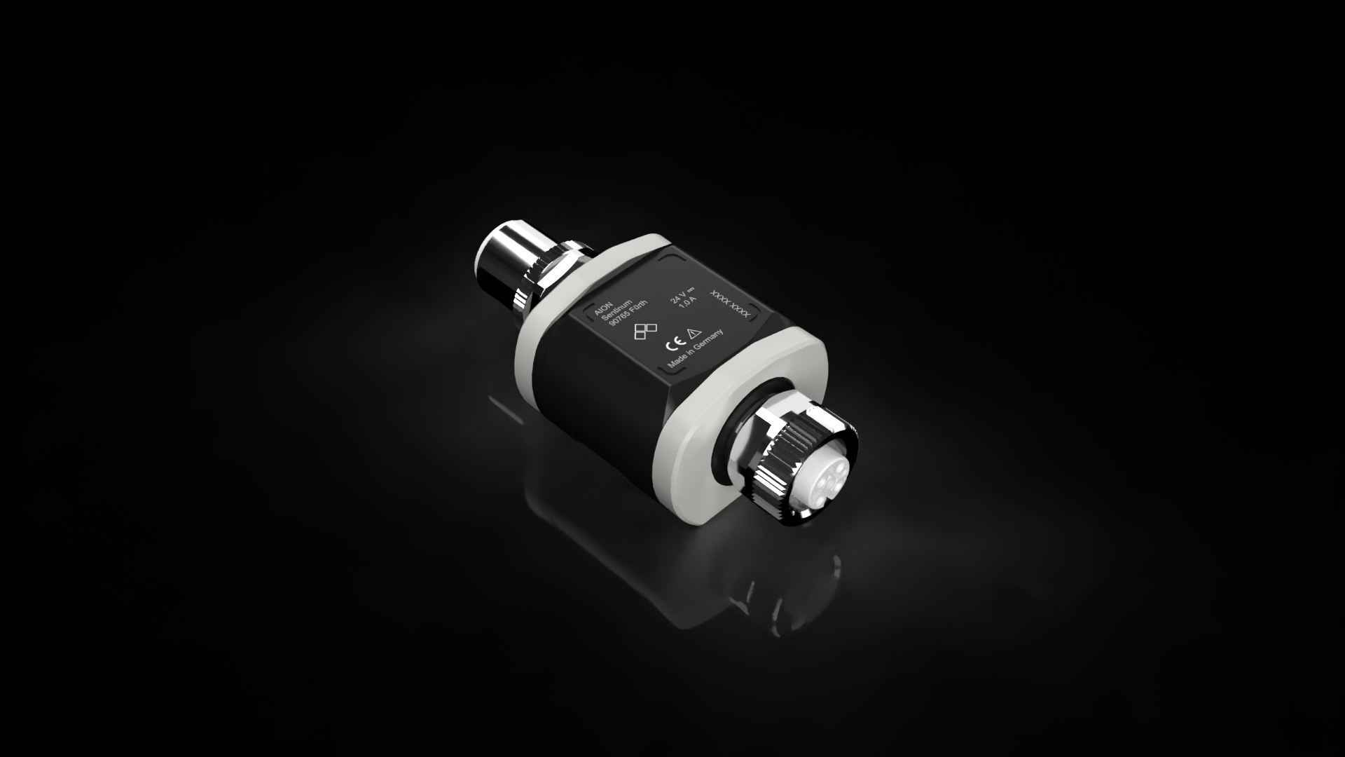 AION mioty® Adapter von Sentinum mit IO-Link-Anbindung zur industriellen Sensor- und Prozessdatenerfassung.